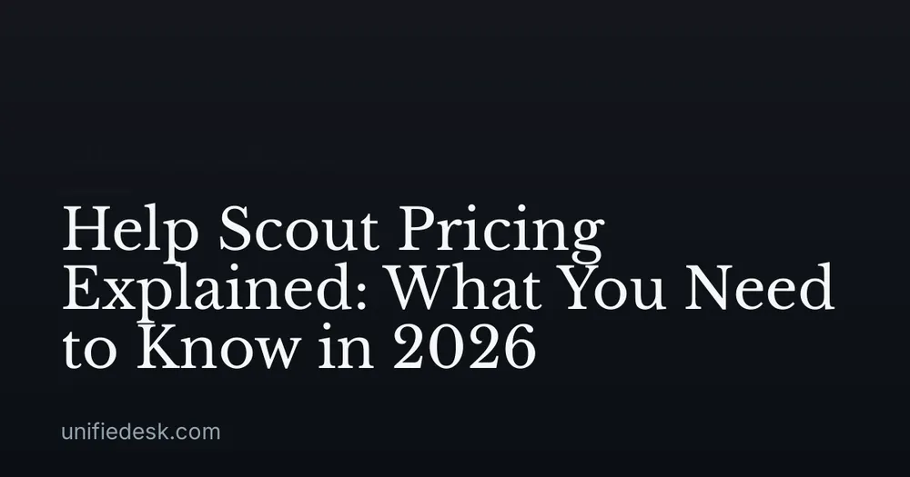Help Scout Pricing Explained: What You Need to Know in 2026