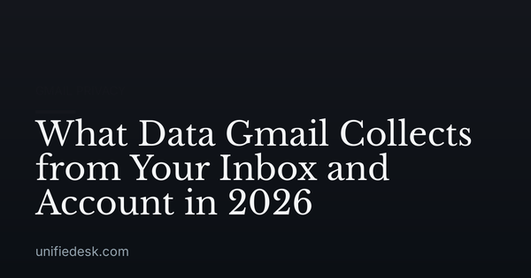 What Data Gmail Collects from Your Inbox and Account in 2026