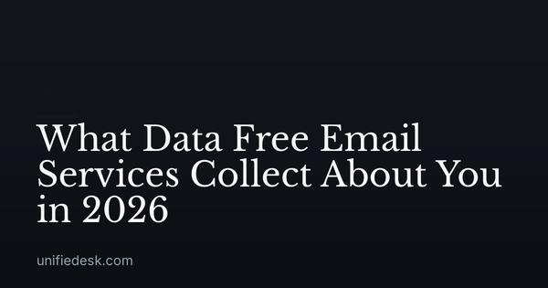 What Data Free Email Services Collect About You in 2026