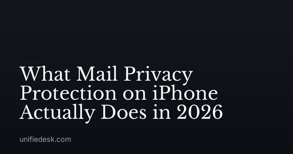 What Mail Privacy Protection on iPhone Actually Does in 2026